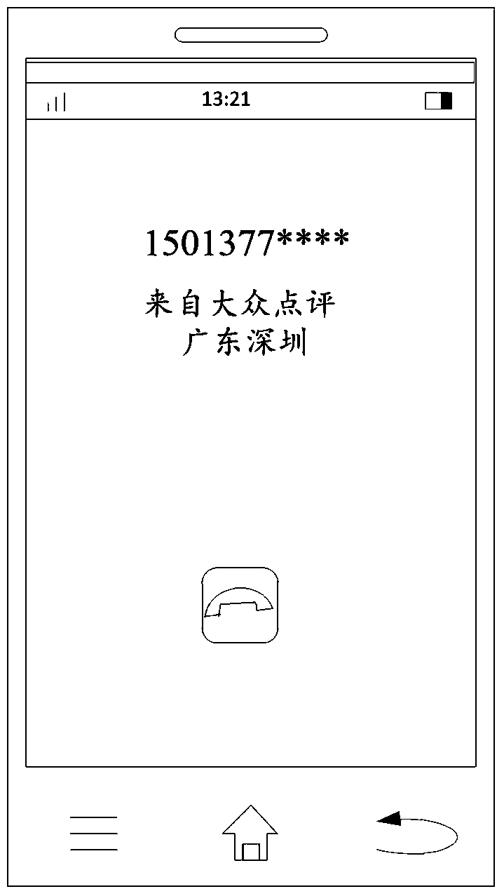 Method and device for displaying attribute information of telephone number