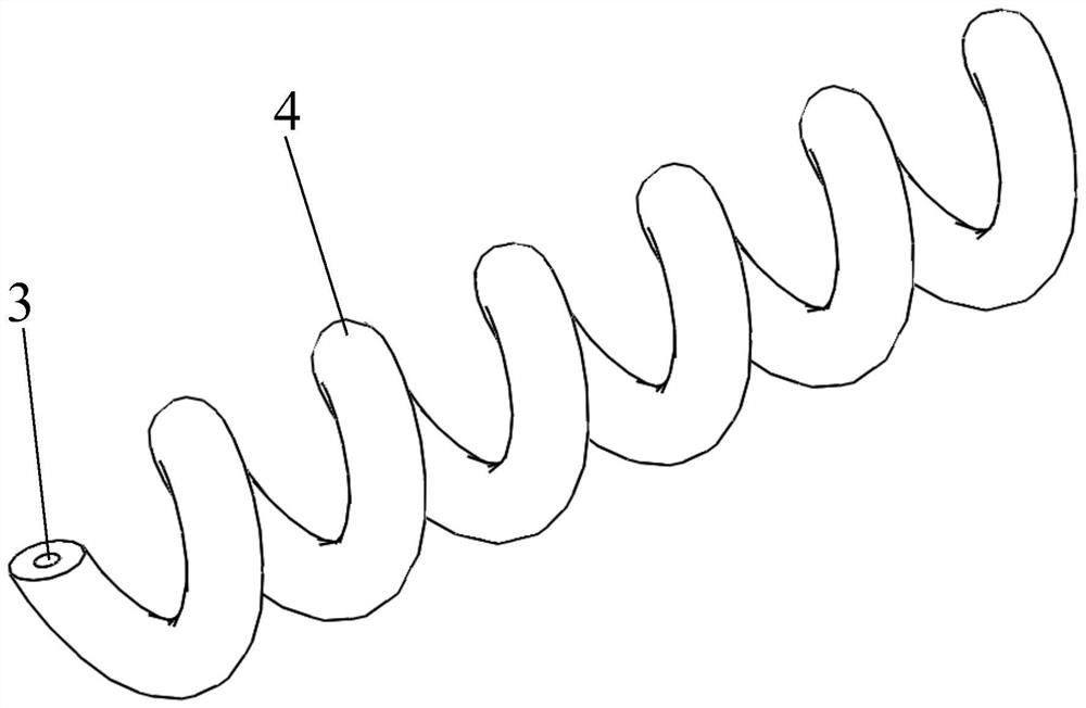 Electrically-driven metal wire framework-spandex fiber twisted composite artificial muscle and preparation method thereof