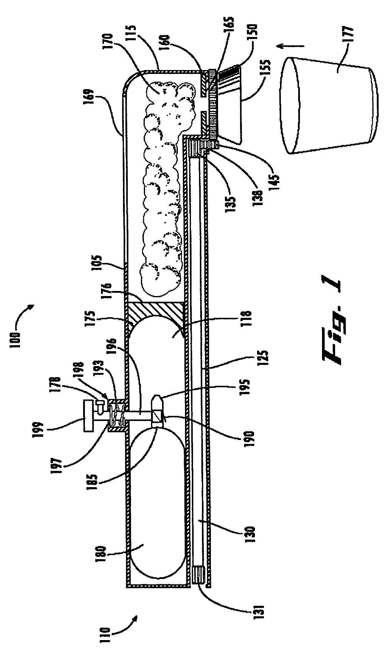 Self-contained dental prophylaxis angle with offset rotational axis