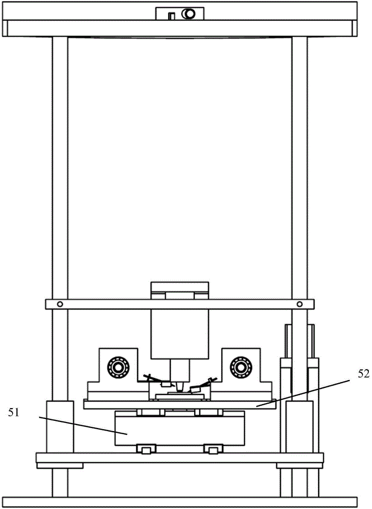 Photovoltaic cell concentration test device