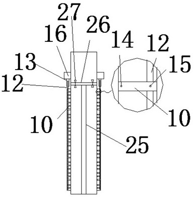 Pneumatic pollination control device for large row ratio hybrid rice seed production