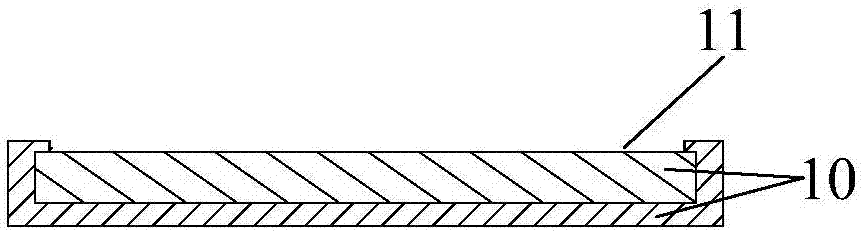 Wafer fixing surface paste method, SMT printing steel mesh and wafer fixing device