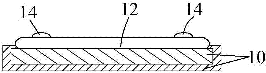 Wafer fixing surface paste method, SMT printing steel mesh and wafer fixing device