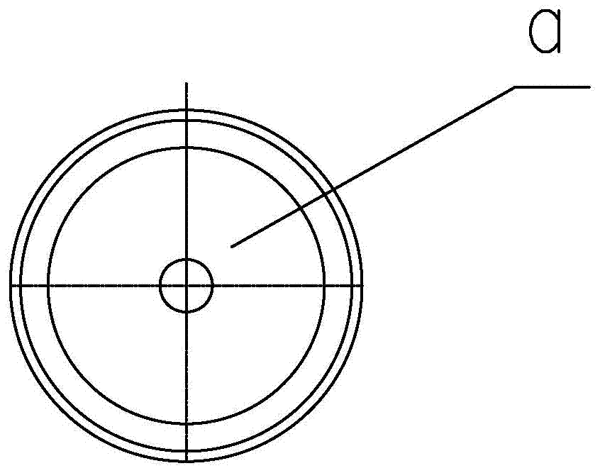 Lubricating oil path of diesel engine and working method thereof