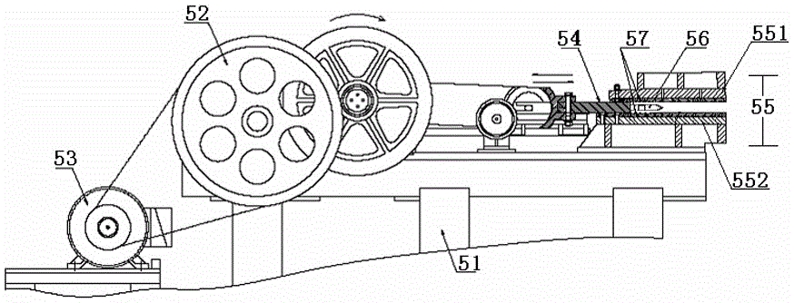 Paper-based rice-wheat straw plate and production device and method thereof