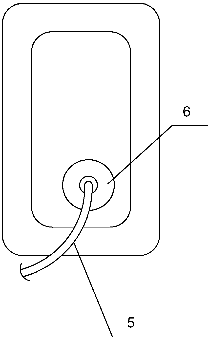 Three-dimensional printing and negative-pressure flushing combining integrated skin dressing and preparation method thereof