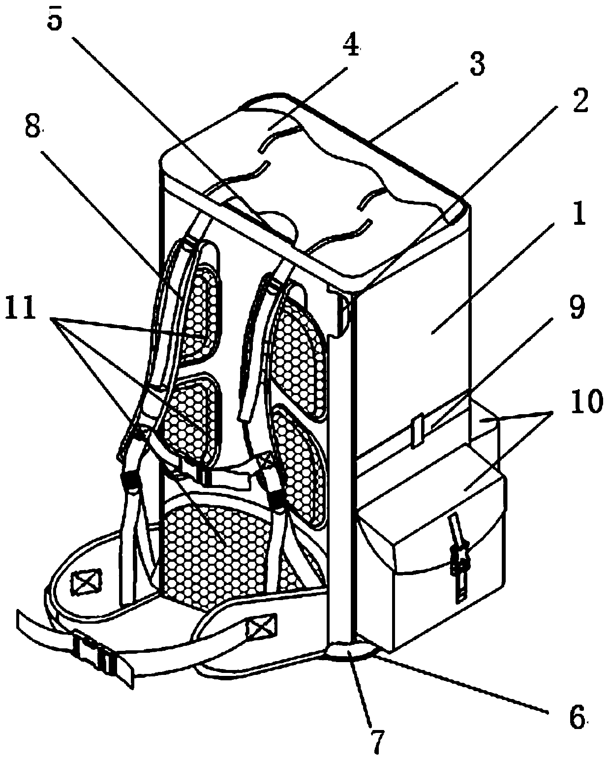 Rucksack Tent Integrated Individual Carrying Equipment