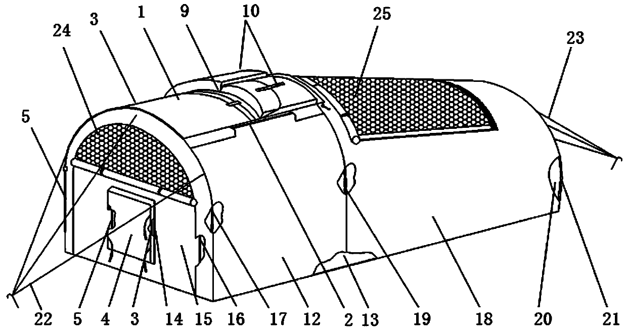 Rucksack Tent Integrated Individual Carrying Equipment