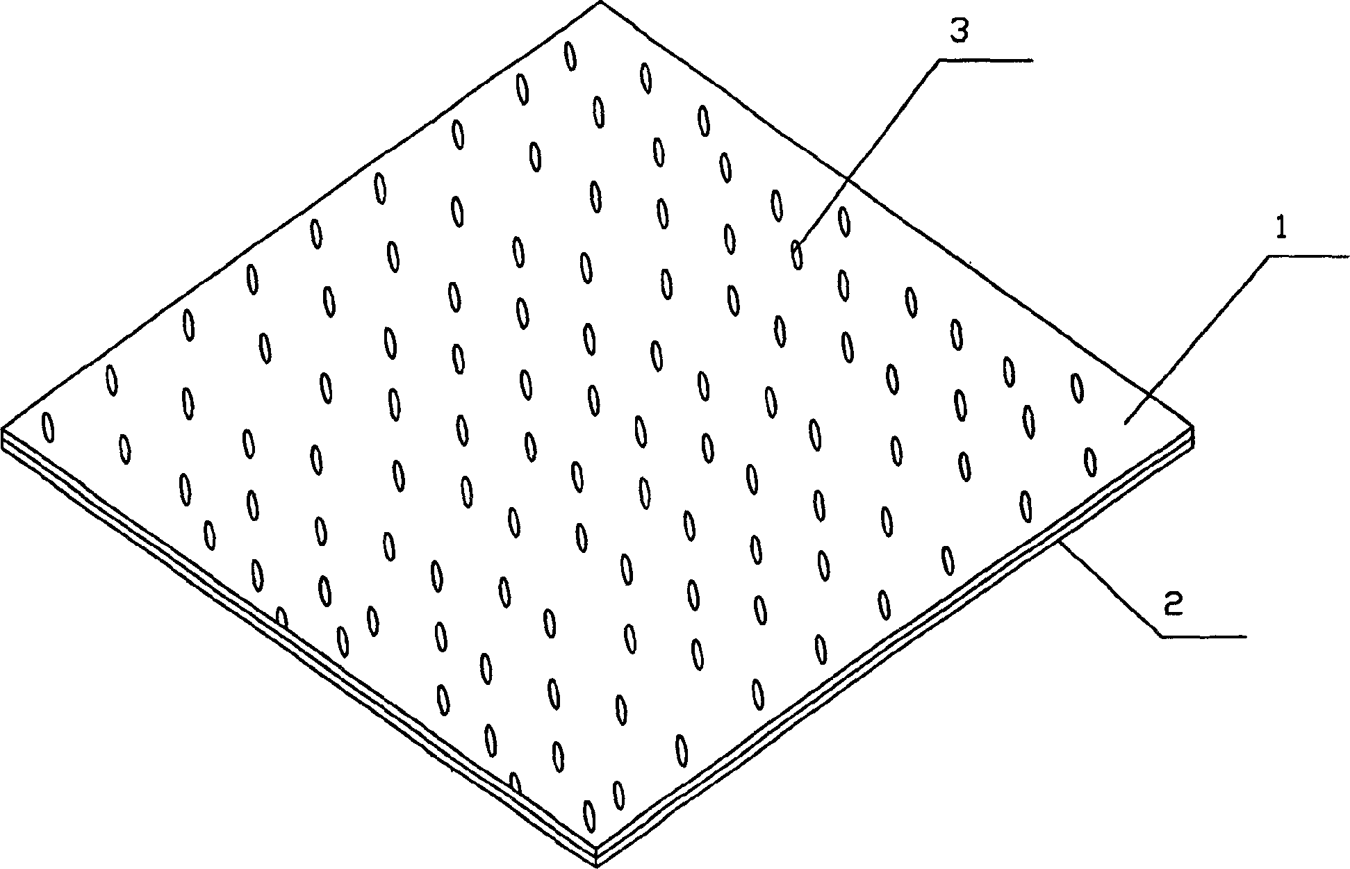 Aritifical stone polished brick and its producing method