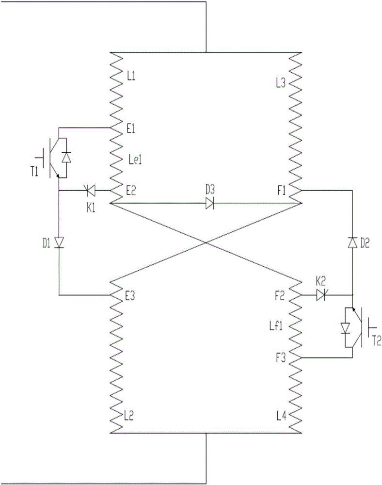 Harmonic filtering method and harmonic filtering device for intermediate frequency furnace