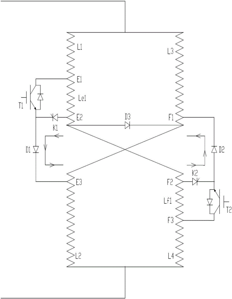 Harmonic filtering method and harmonic filtering device for intermediate frequency furnace