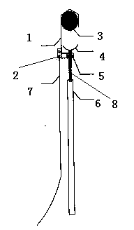 Large-current simulation test device