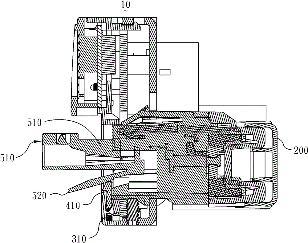 Distribution box and its data distribution frame