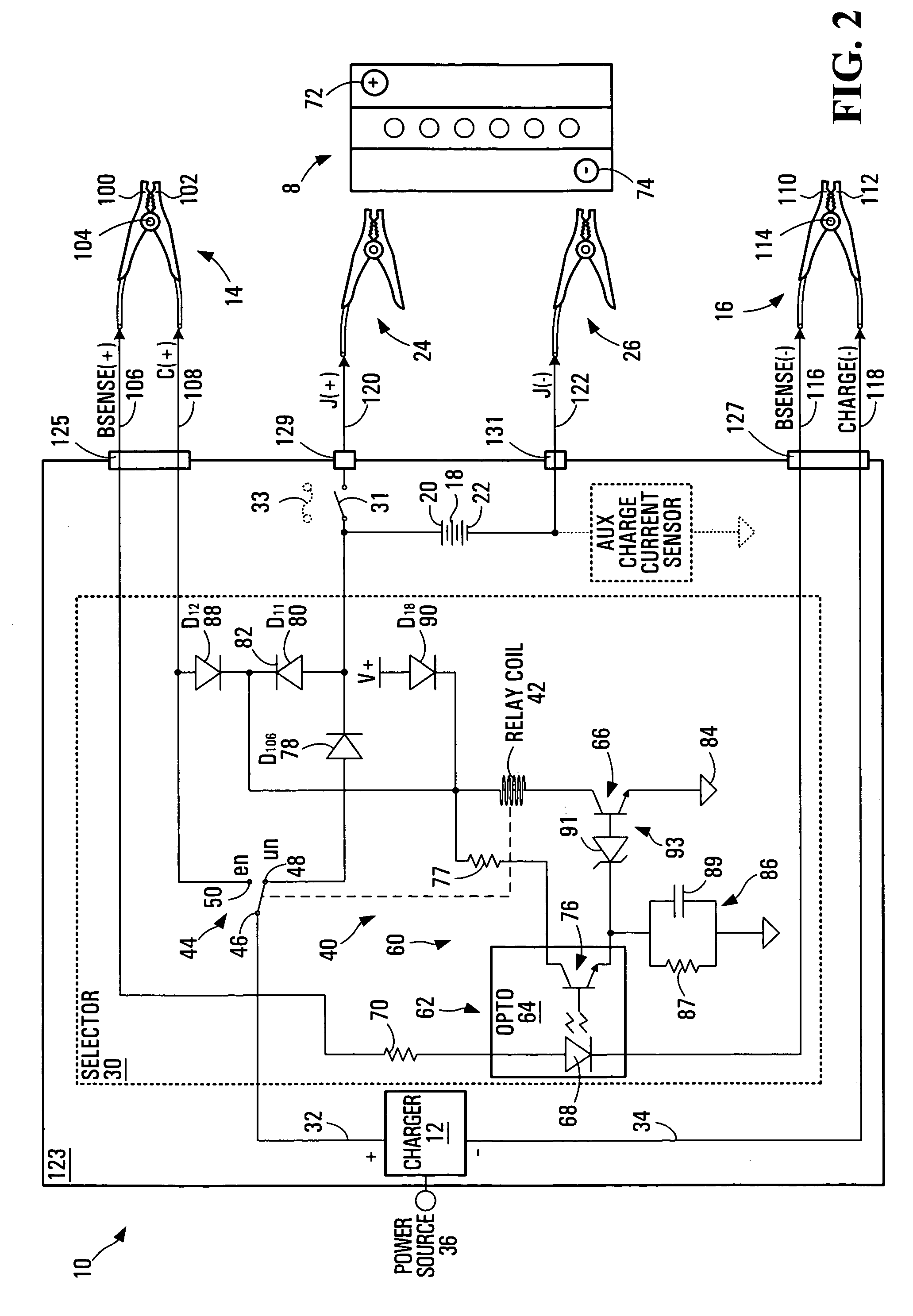 Charger/jumper method and apparatus