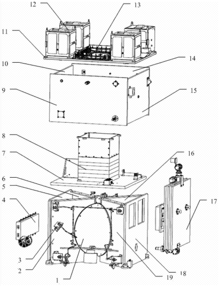 Separable micro and nano-satellite configuration