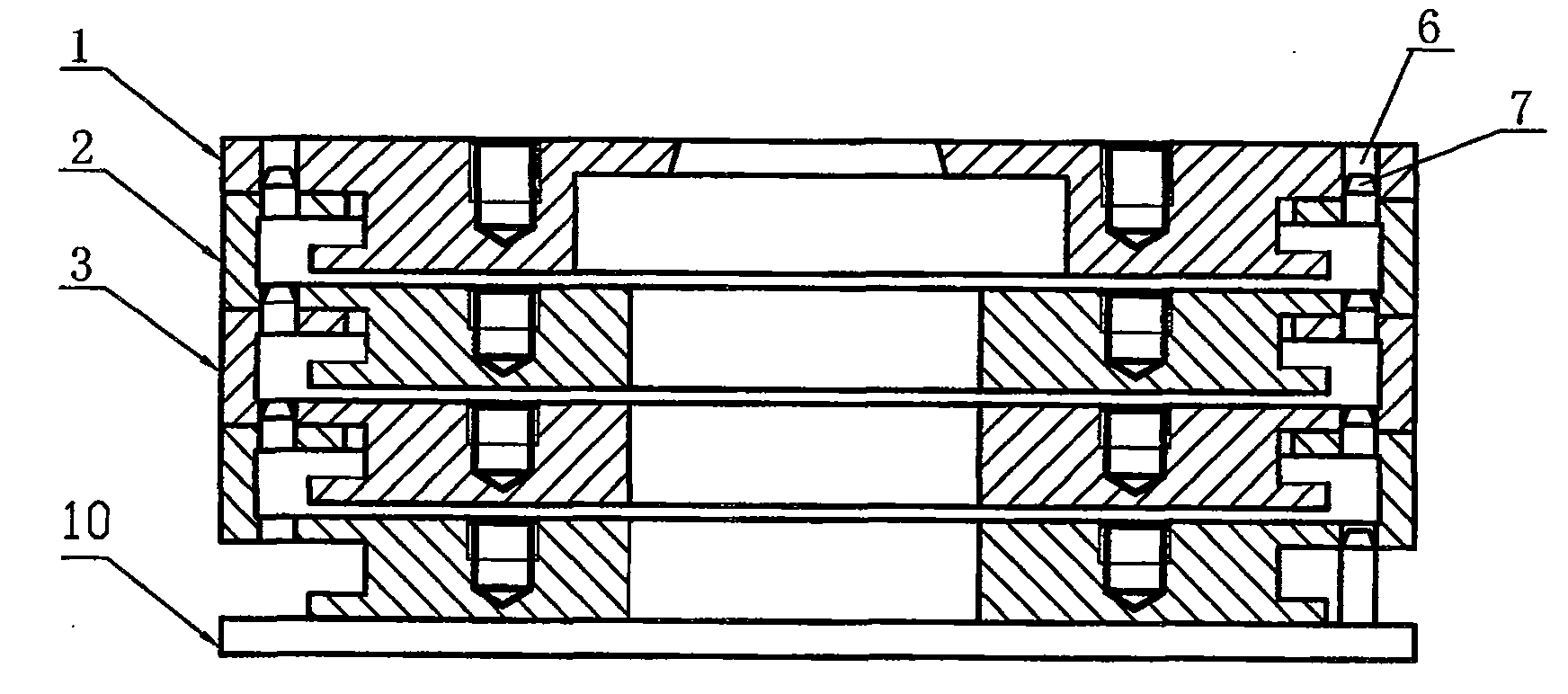 Weights of standard machine loading device