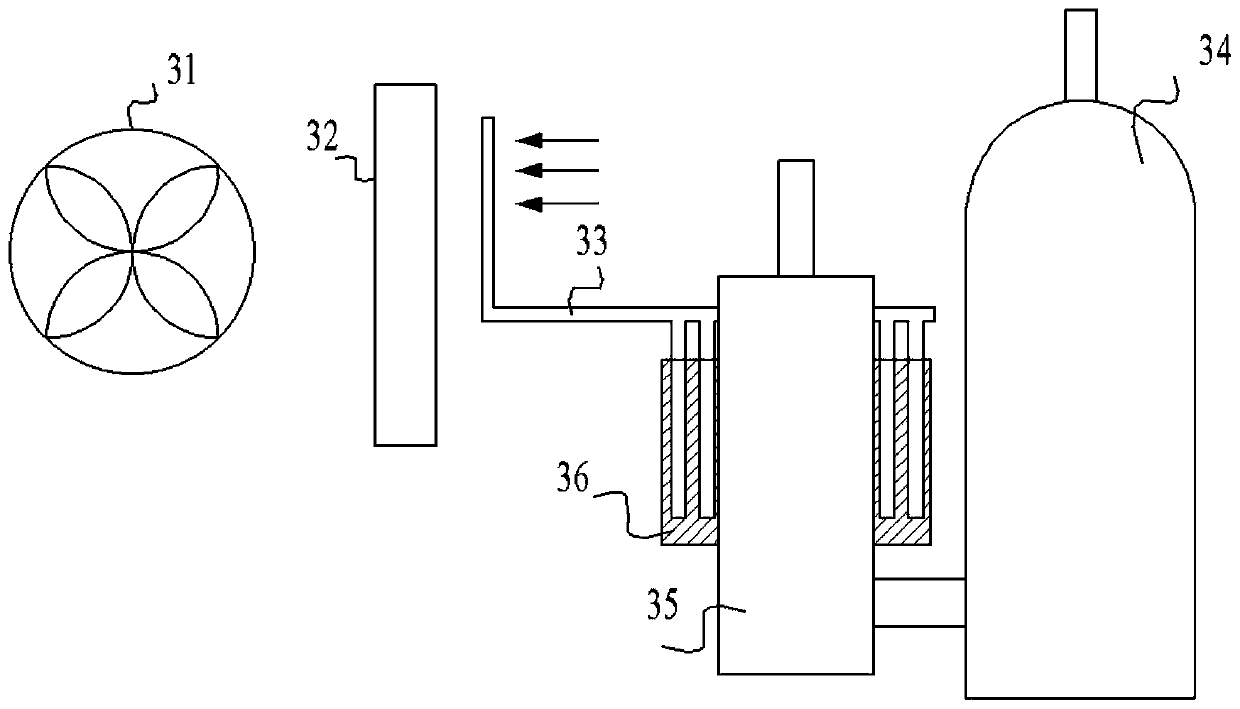 Electric appliance box heat dissipation device and air conditioner outdoor unit and air conditioner comprising same