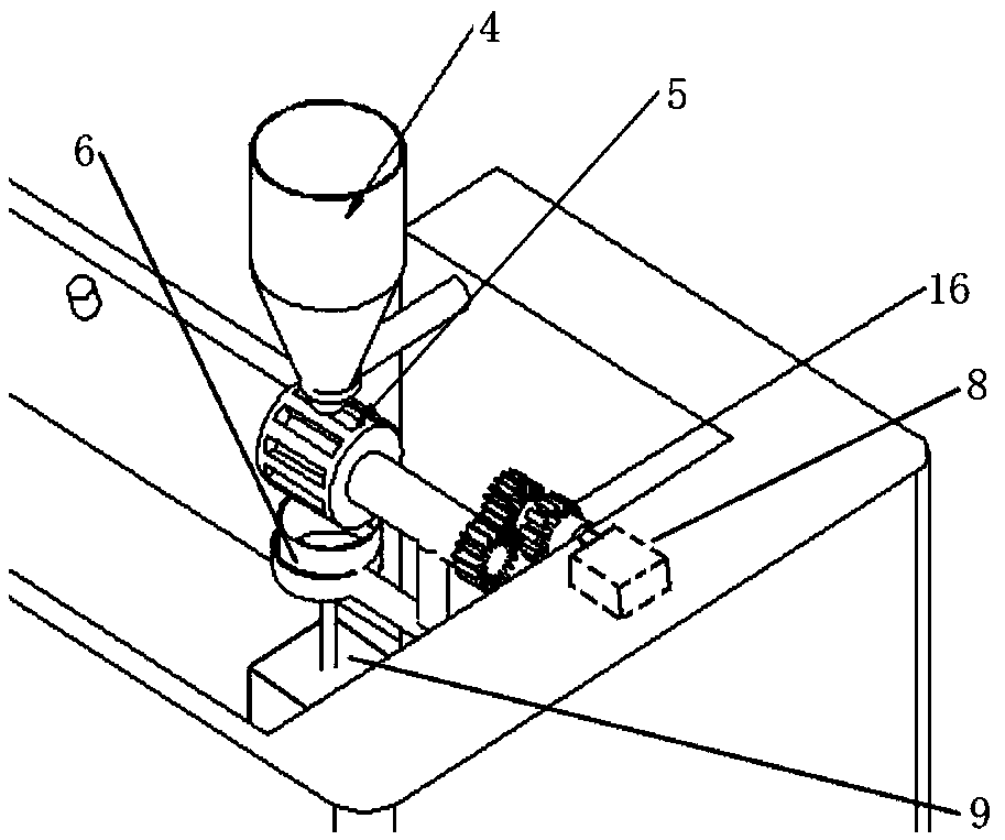 Automatic crop pollination device