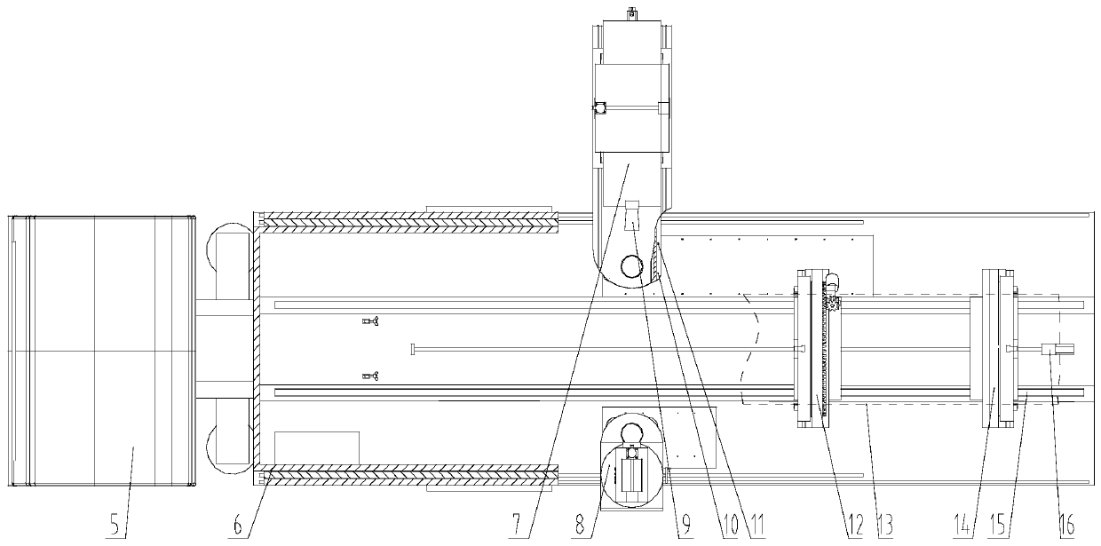 Vehicle-mounted CT nondestructive detection system