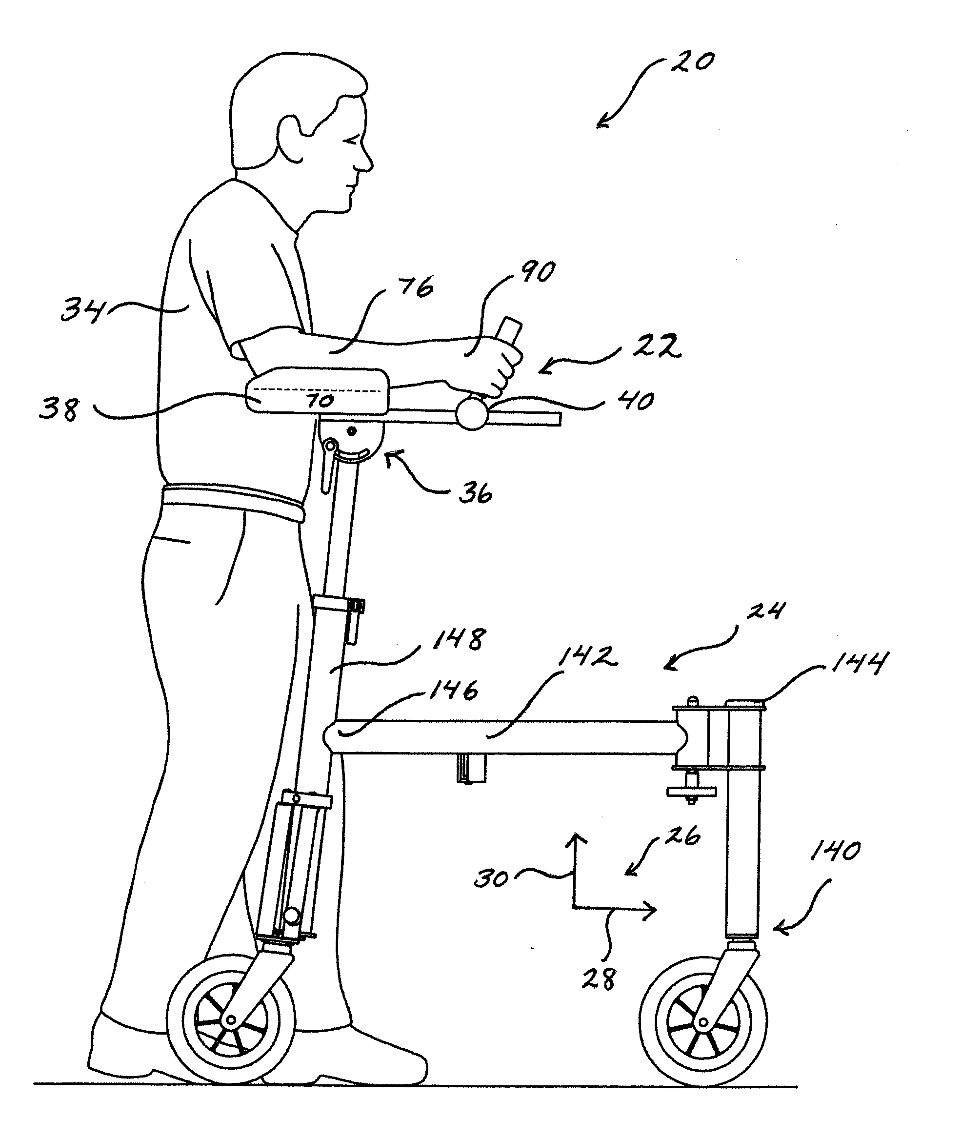 Bipedal motion assisting method and apparatus