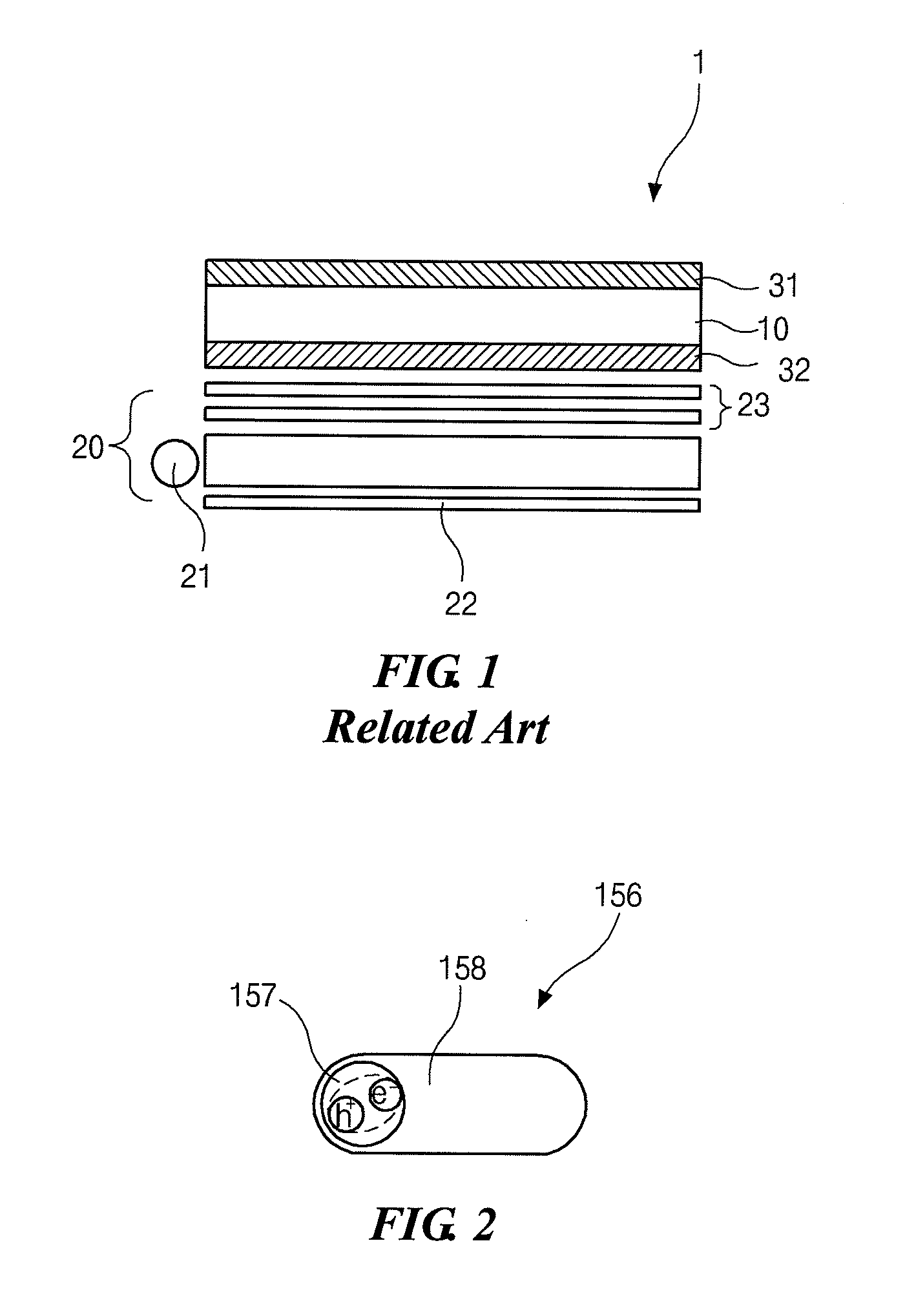 Quantum rod light-emitting display device