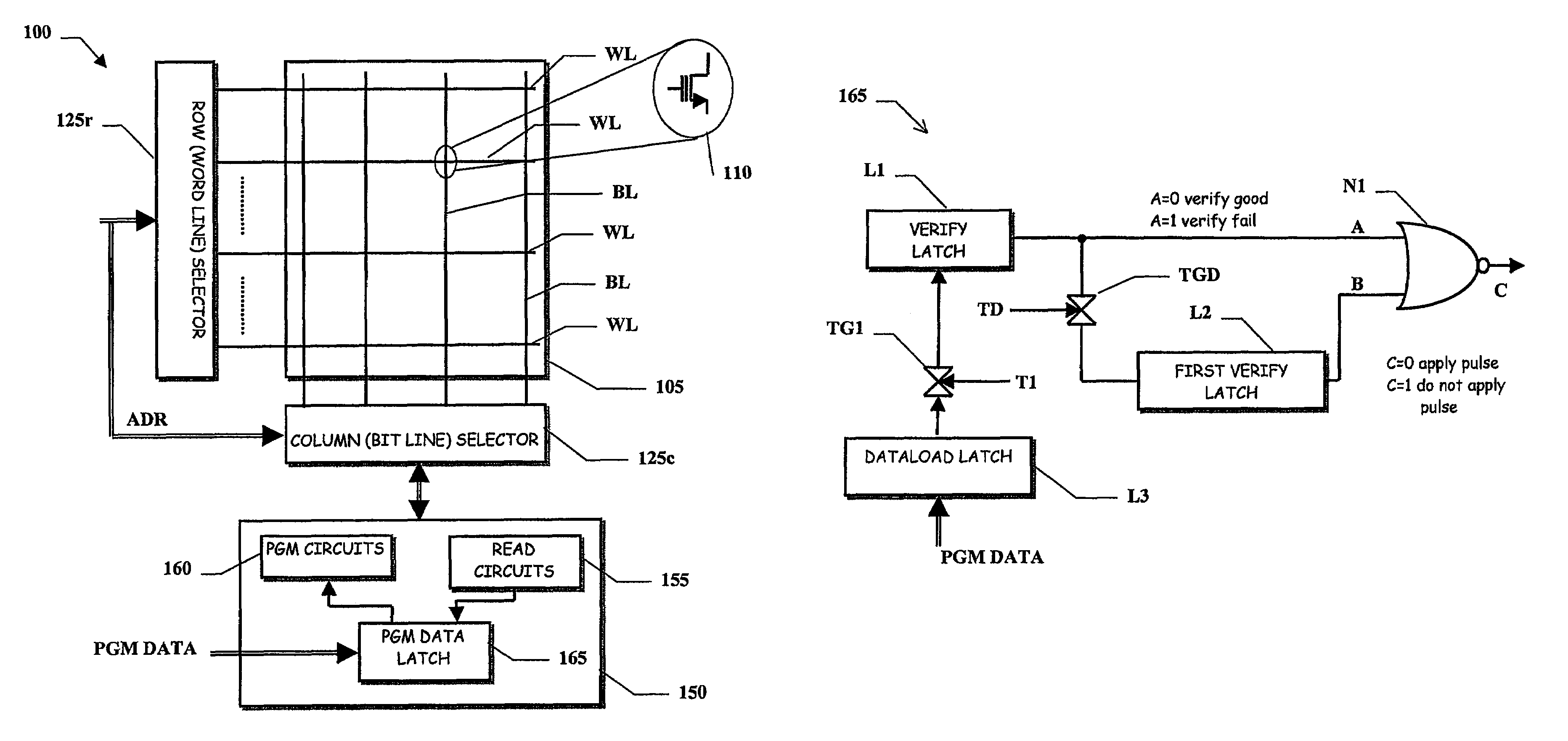 Circuit and method for electrically programming a non-volatile semiconductor memory via an additional programming pulse after verification