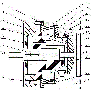 A self-aligning fixture for clamping precision forgings