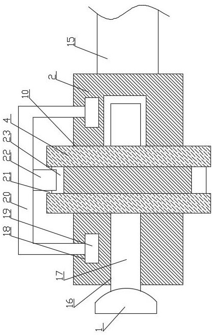 Steel cable joint braiding clamp