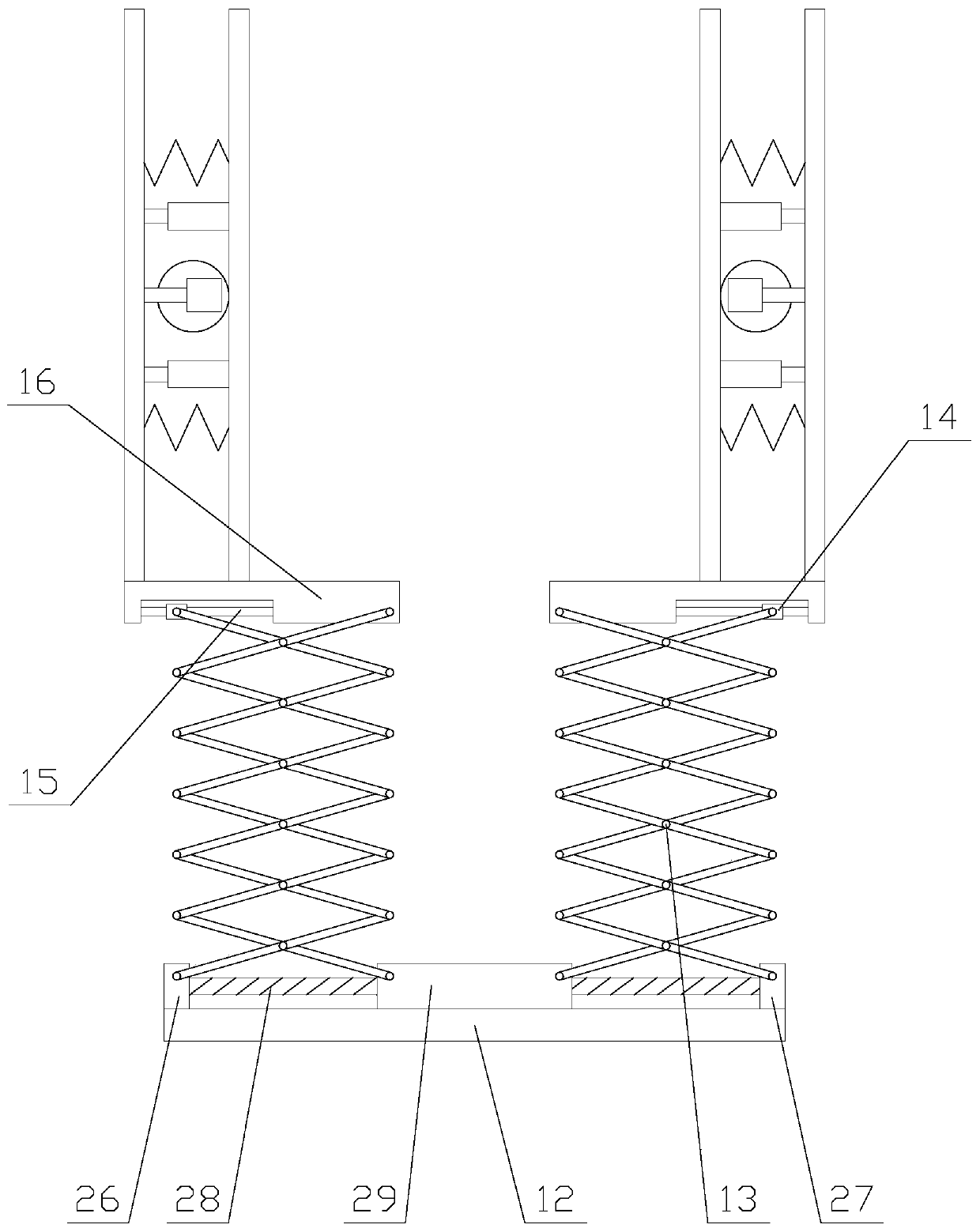 An intelligent solar street lamp with flexible structure and automatic cleaning function