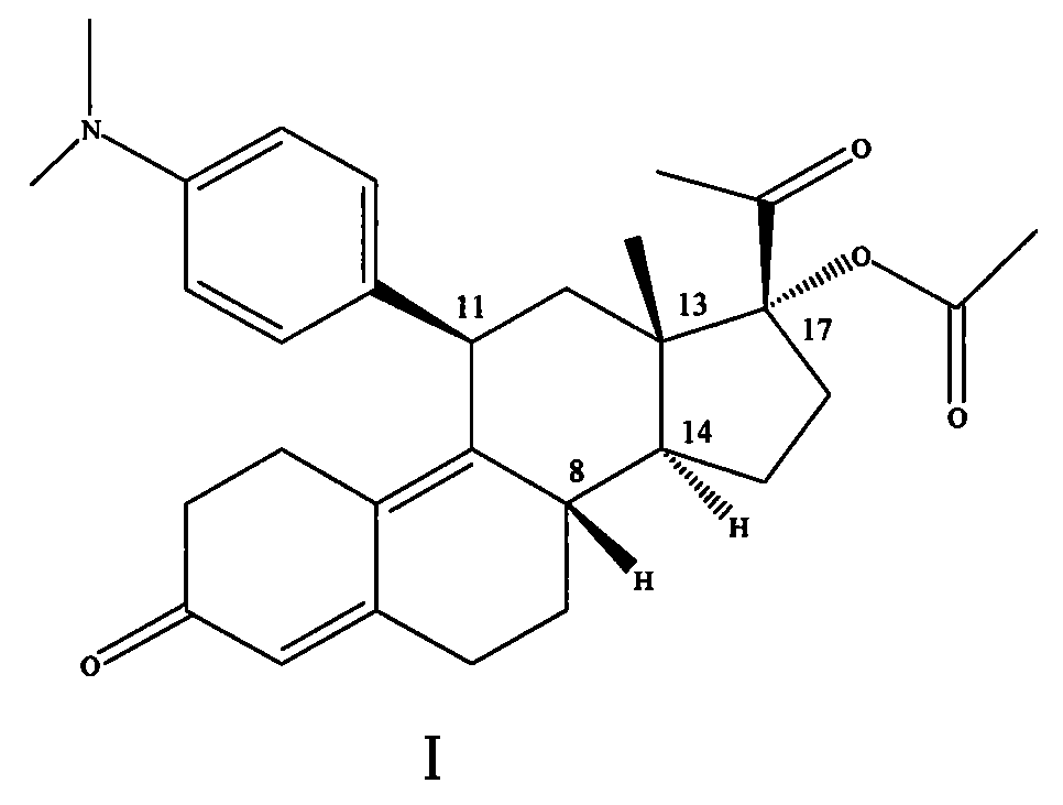 Purification method of ulipristal acetate