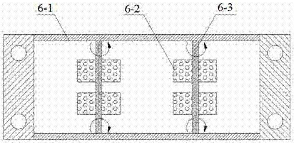 Jet flow self-absorption foaming agent parallel foaming system