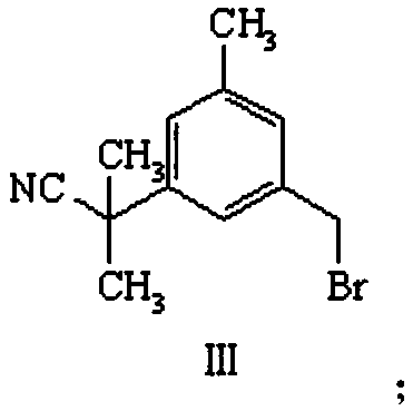 Preparation method of anastrozole derivatives