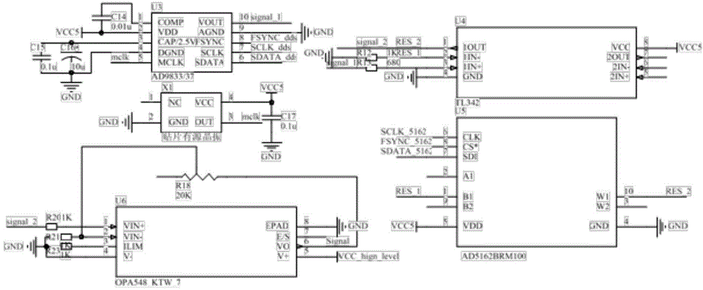 Portable double-amplitude shifted signal generator