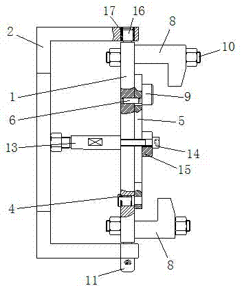 Casting shell drilling jig tool