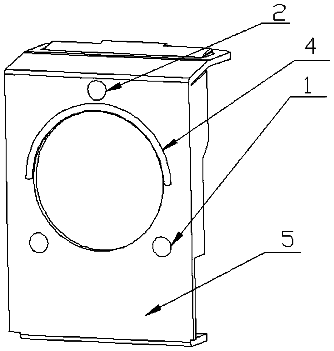 Compressor protecting rack and welding method thereof