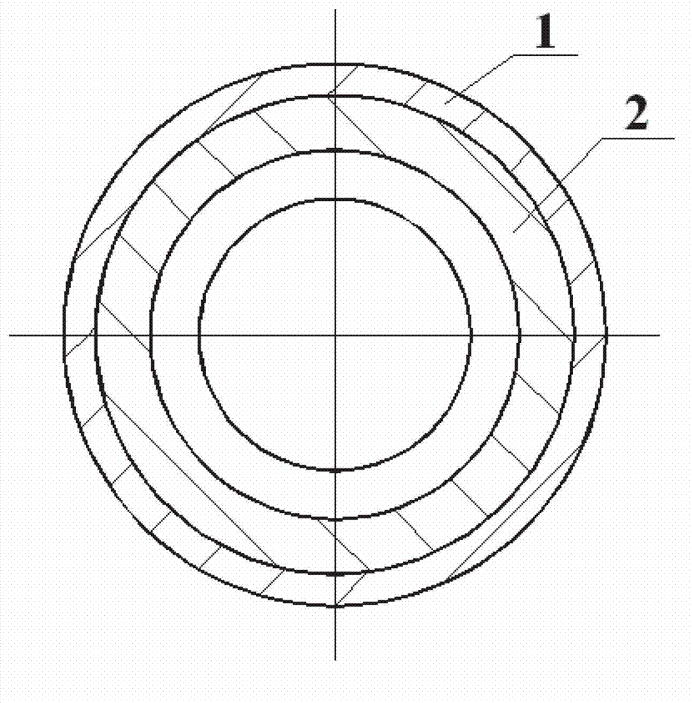 Centrifugal composite high-wear-resistance cone-type vertical mill roller sleeve and manufacture method of vertical mill roller sleeve