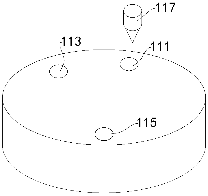 In-situ test device for tunnel temperature adjustment ring and in-situ test method thereof