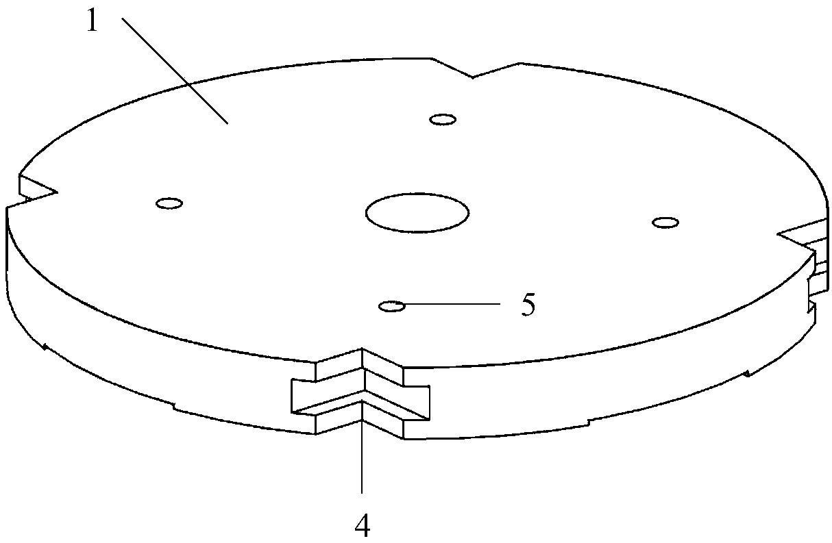 Quick replacement sub-board for impeller part