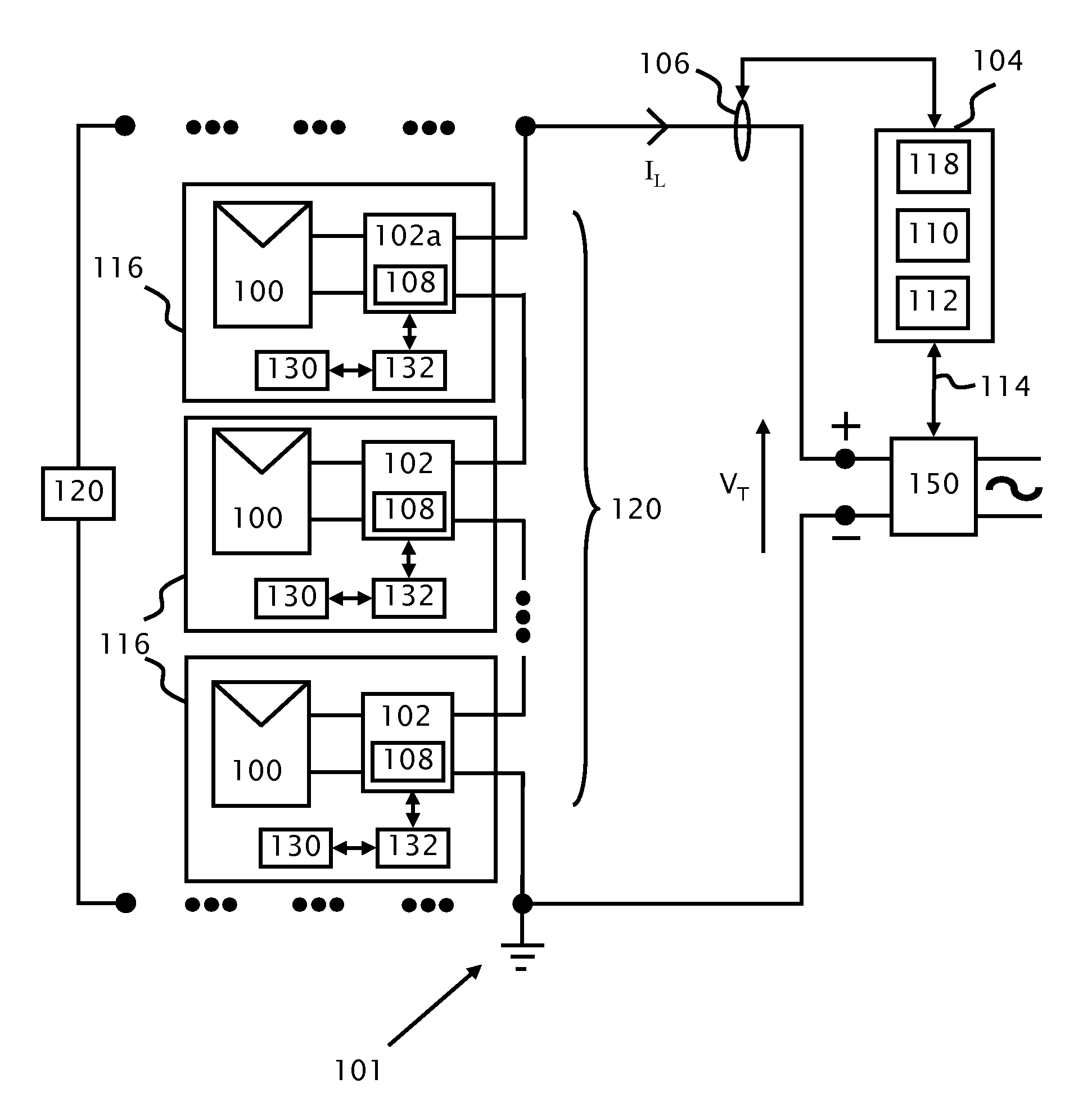 Pairing of components in a direct current distributed power generation system