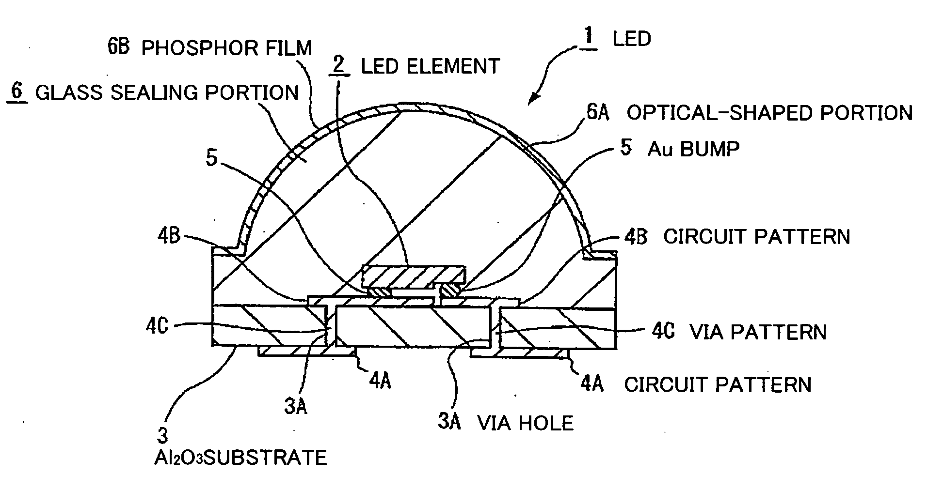 Light emitting device and method of making the same