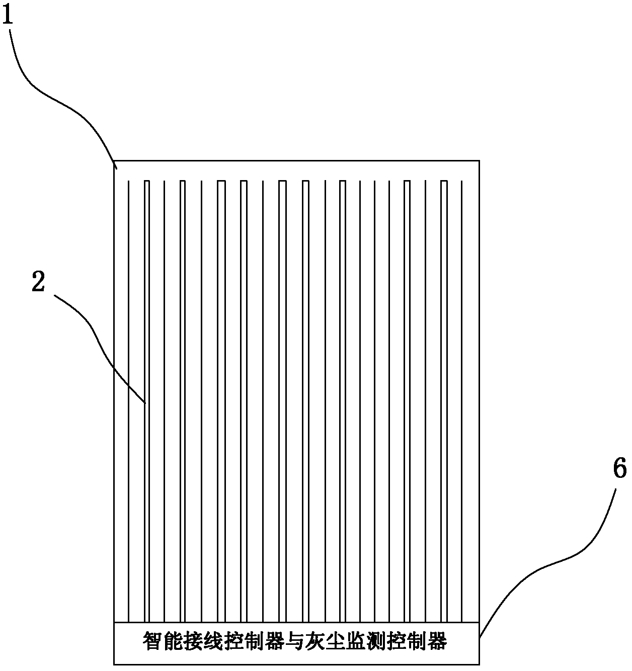 Multi-plane dust removing device