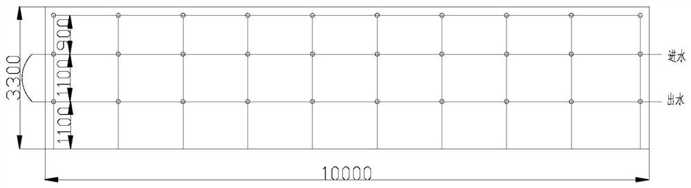 A method for internal cooling of mass concrete foundation