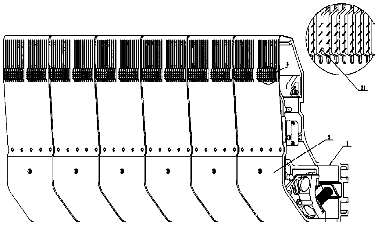 Electromagnetically driven braided fabric pulling device