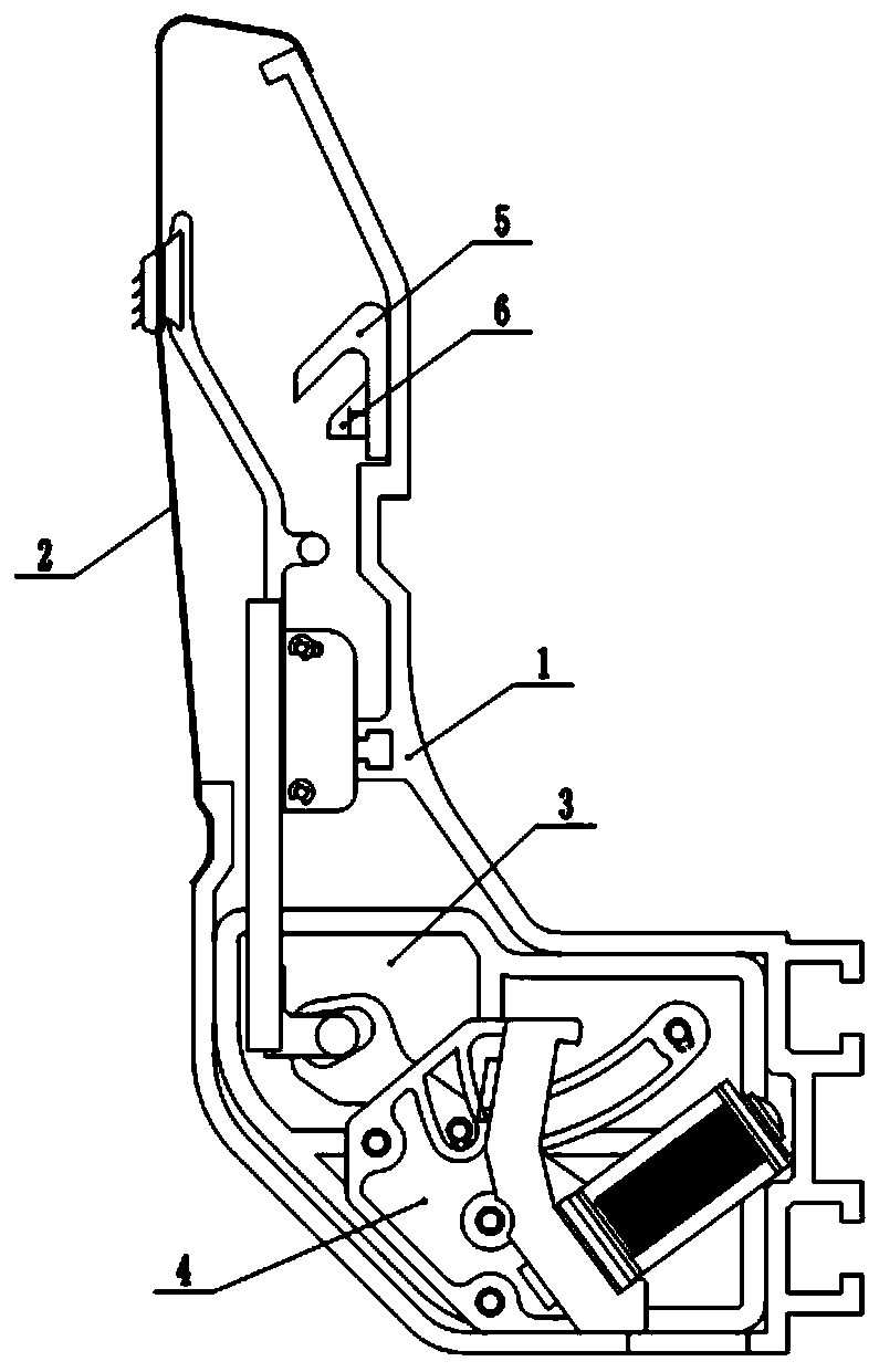 Electromagnetically driven braided fabric pulling device