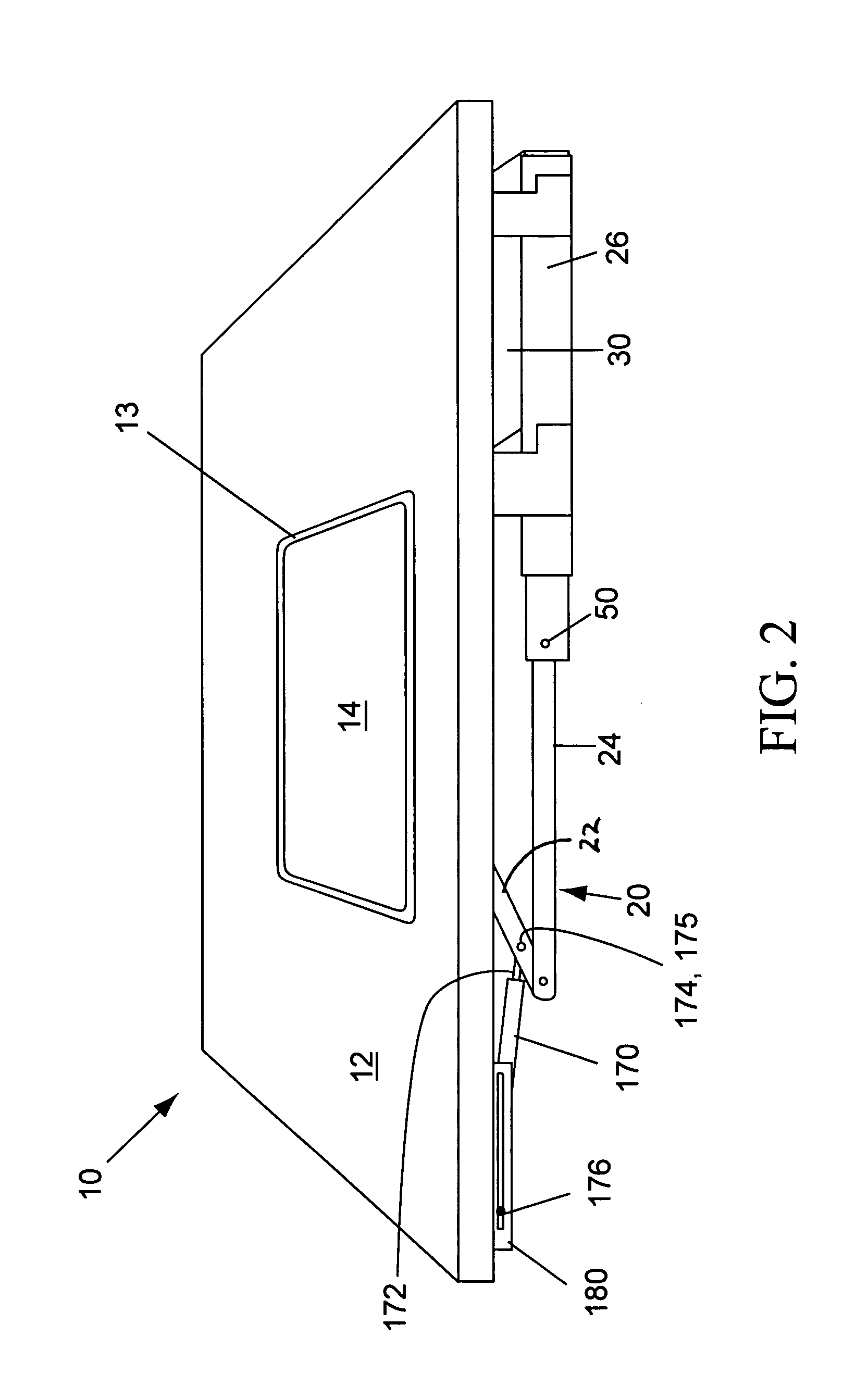 Integrated flat panel workstation system