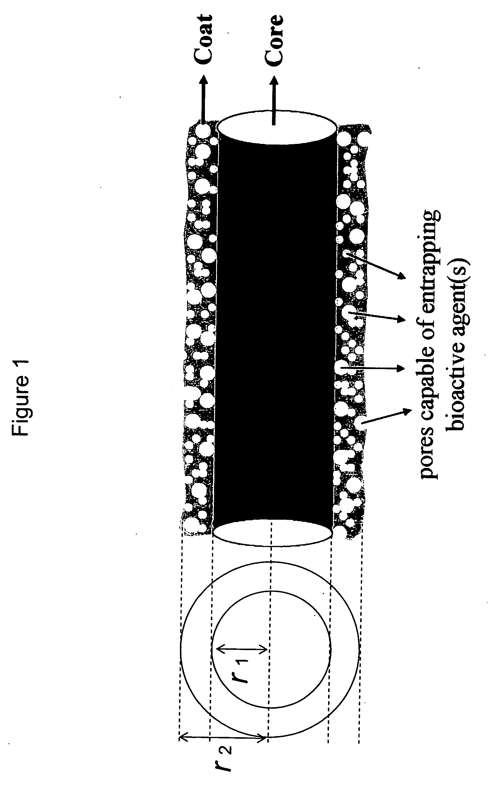 Drug-delivering composite structures