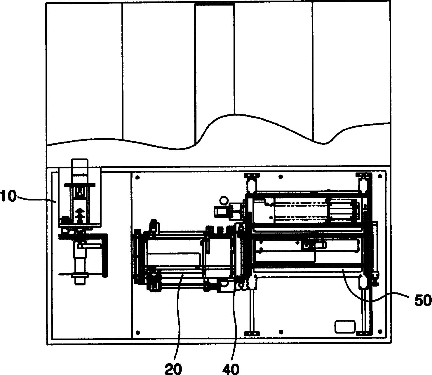 Thin membrane marking system and controlling method thereof