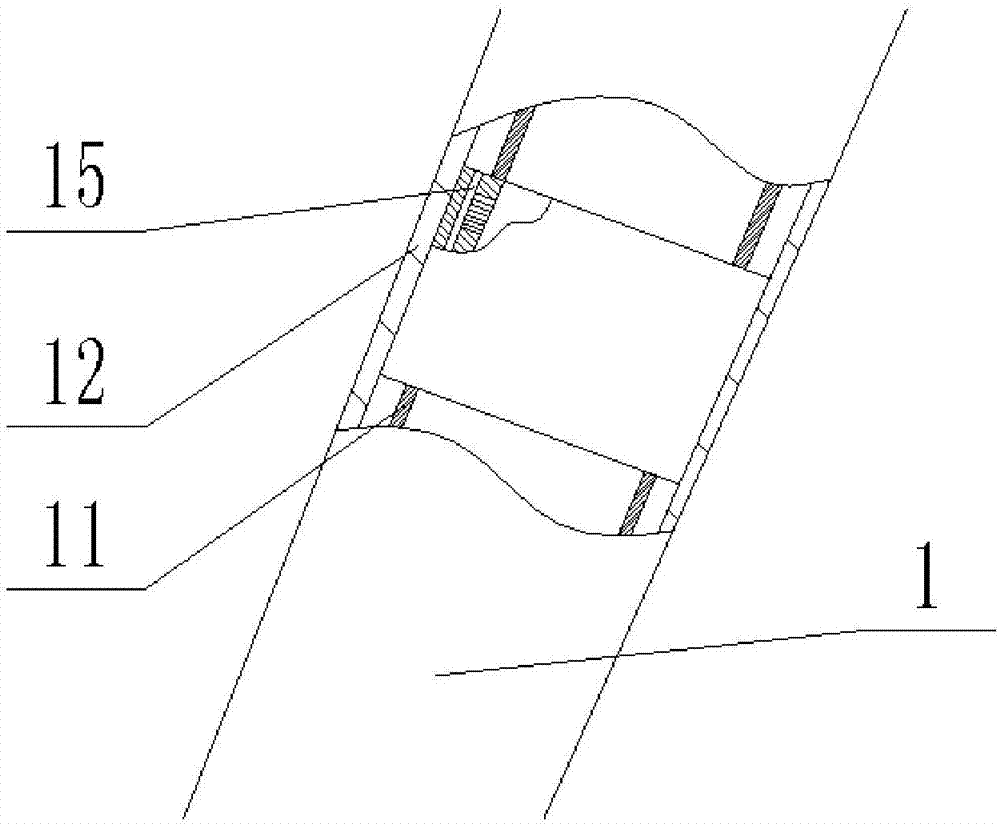 Air conditioning garment integrated with external skeleton