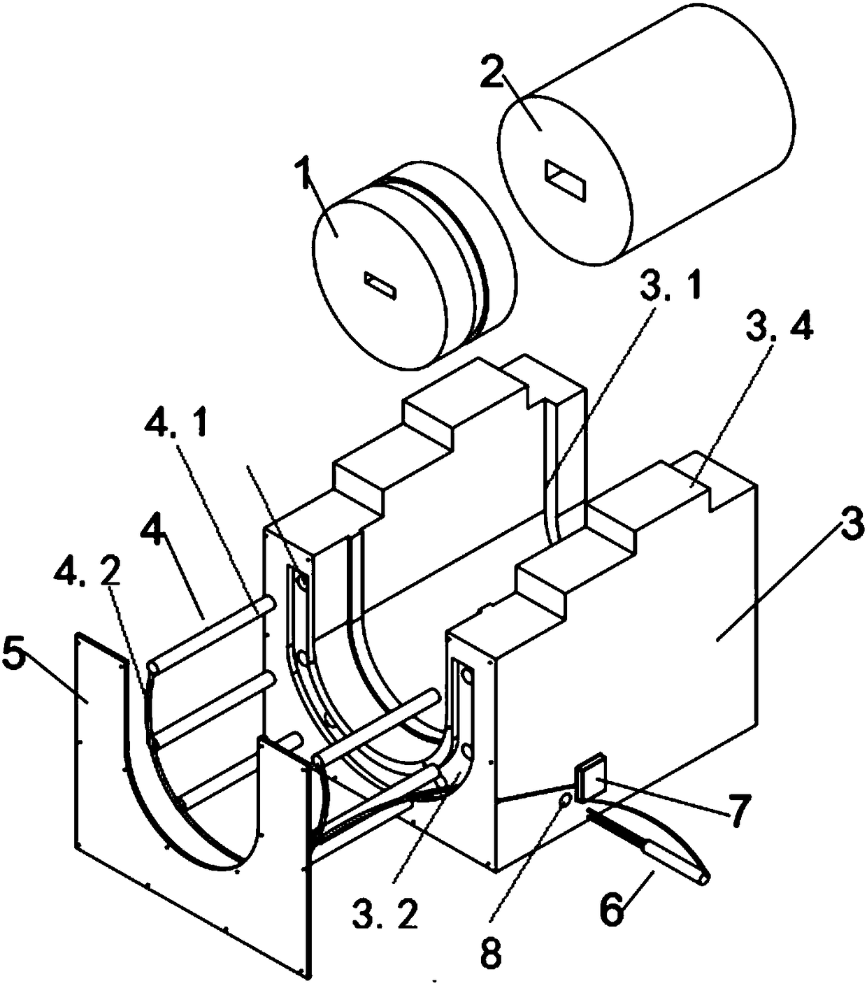 Extrusion die seat heating unit