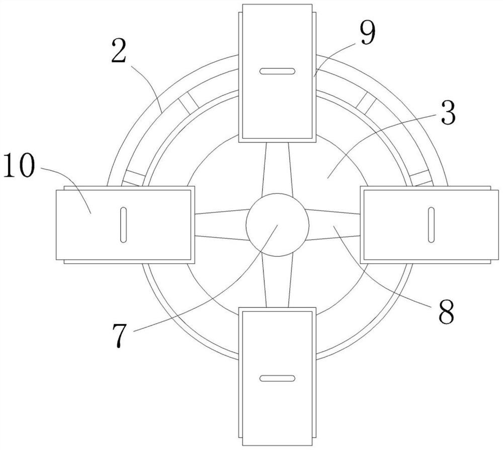 Anti-damage health-preserving tea ingredient mixing device